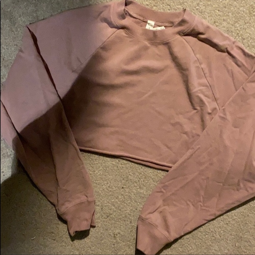 Alo cropped sweatshirt
